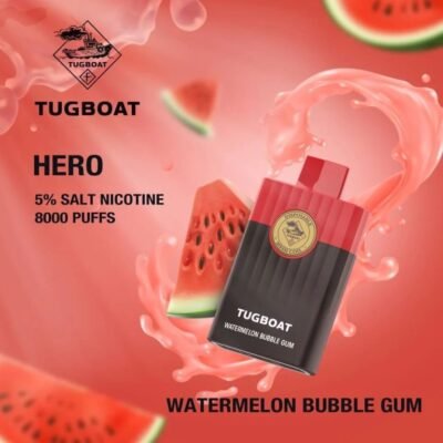 Alternative view of TUGBOAT HERO 8000 PUFFS