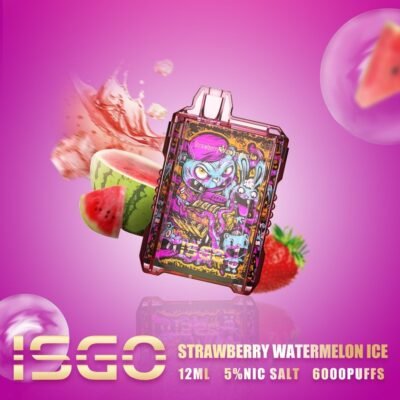 Alternative view of ISGO DRUM BOX 6000Puffs