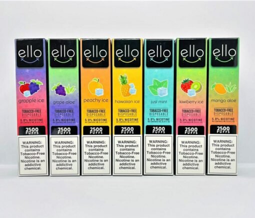 BLVK ELLO 2500 PUFFS