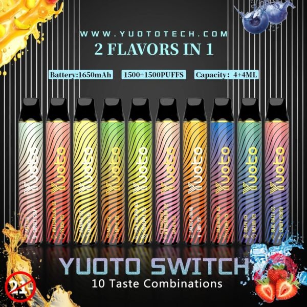 YUOTO SWITCH 3000 PUFFS