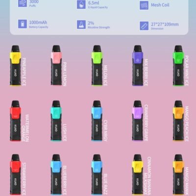 Alternative view of KUIQ 3000 PUFFS