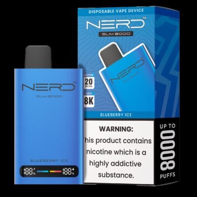 Alternative view of NERD™ SLIM 8000 PUFF'S